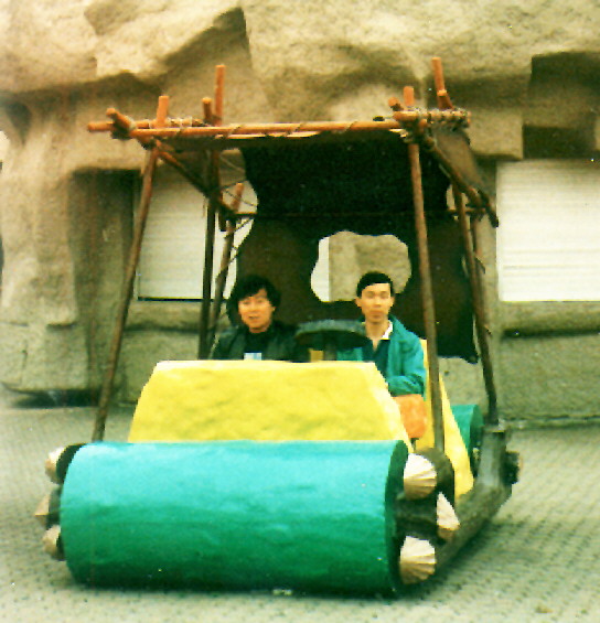 TM and TK in their DREAM CAR